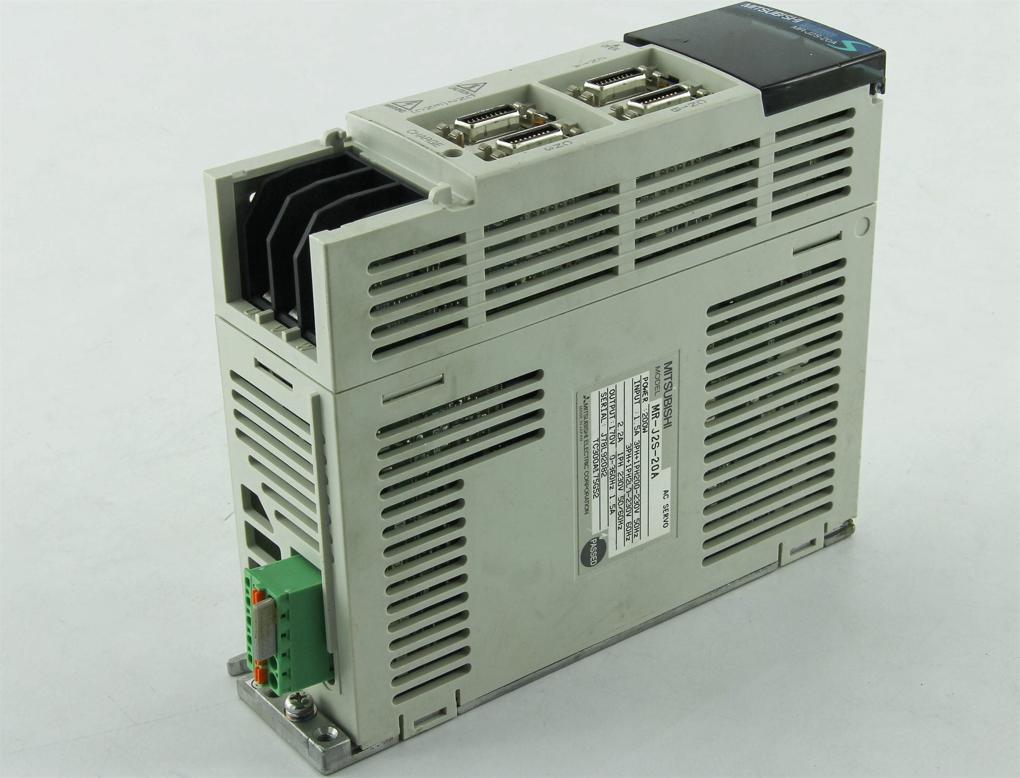 4283 MITSUBISHI SERVO DRIVER MR-J2S-20A – J316Gallery